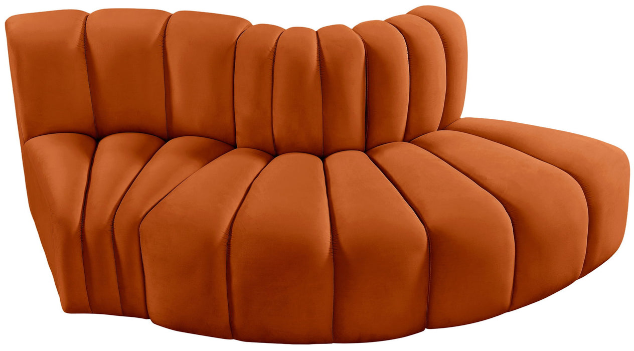 Arc - Velvet 3 Piece Modular Sofa - Simple Home Plus