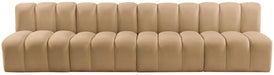 Arc - Velvet 4 Seats Modular Sofa - Simple Home Plus