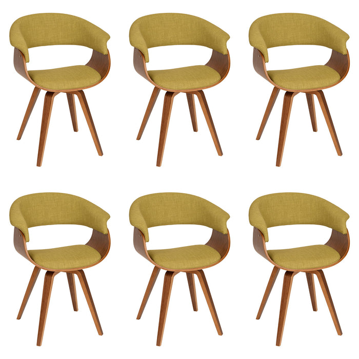 Summer - Modern Chair - Walnut Wood - Simple Home Plus