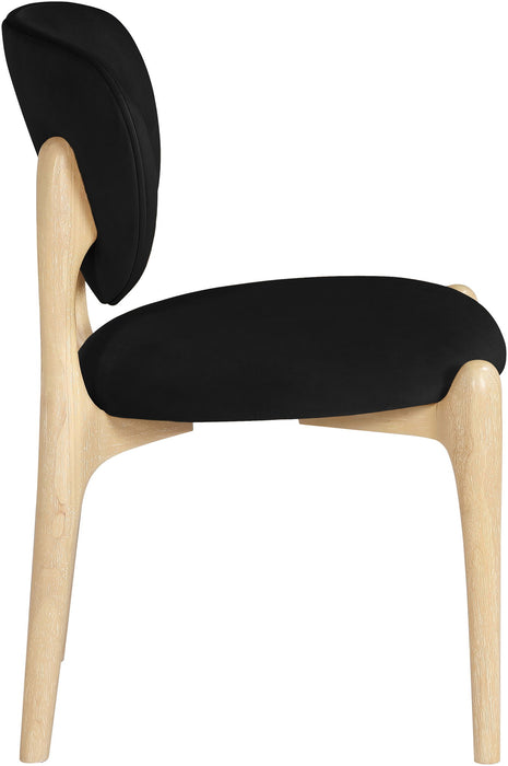 Velora - Upholstered Dining Chair (Set of 2) - Natural Base - Simple Home Plus