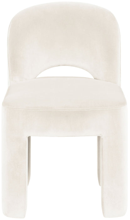 Celine - Velvet Performance Fabric Upholstered Dining Chair (Set of 2) - Simple Home Plus