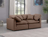 Indulge - Faux Leather 2 Seat Modular Sofa - Simple Home Plus