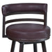 Madrid - Swivel Bar Stool - Auburn Bay - Simple Home Plus