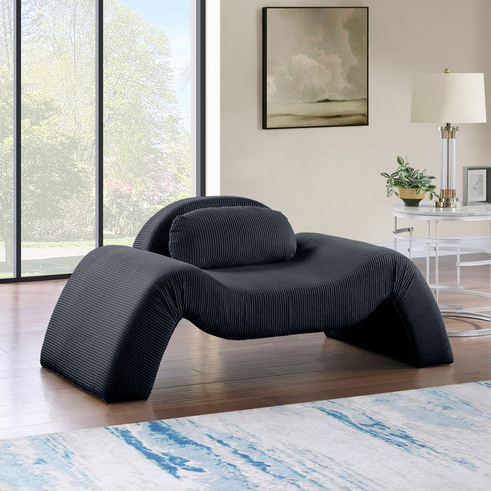 Austin - Corduroy Accent Chair - Simple Home Plus