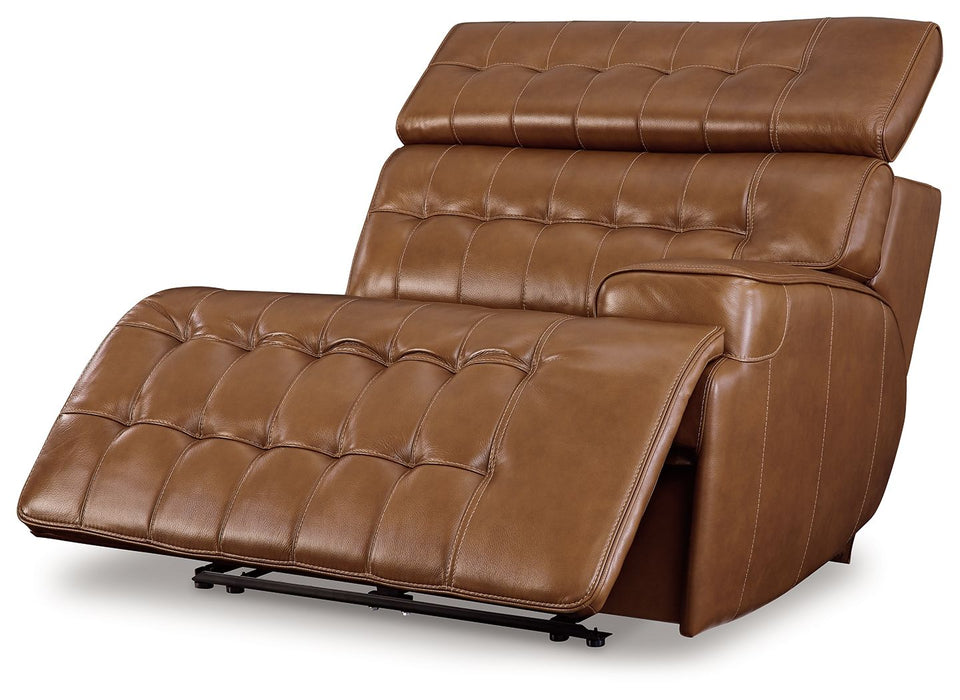 Temmpton - Raf Zero Wall Power Recliner - Chocolate - Simple Home Plus