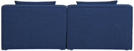 Cube - Linen Modular 2 Seat Armless Sofa - Simple Home Plus