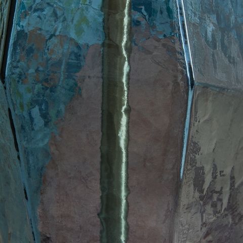 Tallow - Blue - Glass Table Lamp - Simple Home Plus