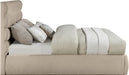Adam - Chenille Fabric Bed With 52" Headboard - Simple Home Plus