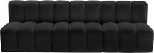 Arc - Faux Leather 3 Seats Modular Sofa - Simple Home Plus