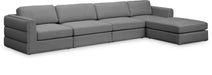 Beckham - 5 Piece Modular L-Shaped Sectional - Simple Home Plus