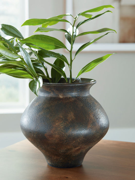 Laddlow - Vase - Antique Brown - Simple Home Plus