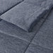 Comfort Cool Jersey Knit - Oversized Down Alternative Comforter - Blue - Simple Home Plus