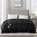 Heated Plush - Queen Blanket - Black - Simple Home Plus