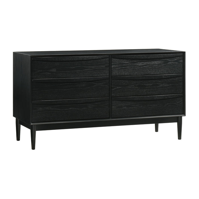 Artemio - 6 Drawer Wooden Dresser - Simple Home Plus