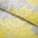 Lola - 6 Piece Printed Duvet Cover Set - Yellow - Simple Home Plus