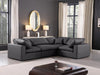 Comfy - 4 Piece Faux Leather Modular Sectional - Simple Home Plus