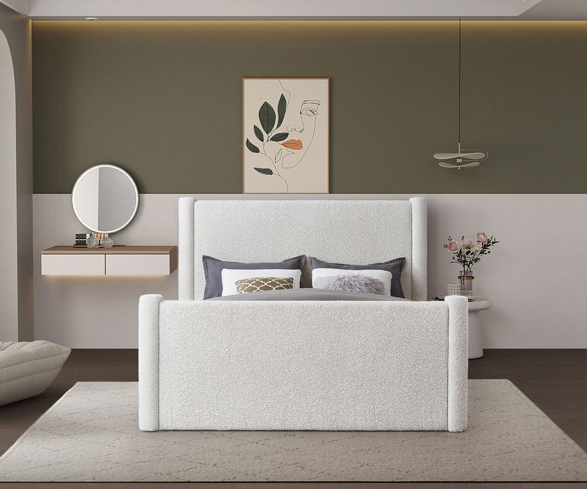Elias - Boucle Bed - Simple Home Plus