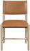Andie - Vegan Leather Upholstered Dining Chair (Set of 2) - Natural Base - Simple Home Plus