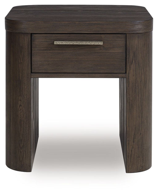 Neo - Rich Brown - Square End Table - Simple Home Plus