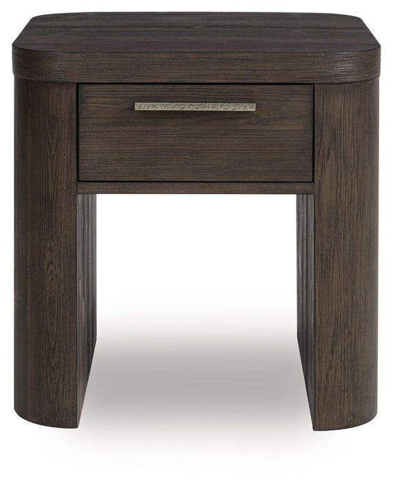 Neo - Rich Brown - Square End Table - Simple Home Plus