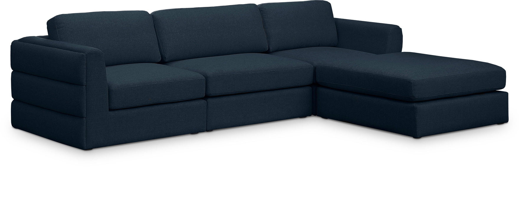 Beckham - 4 Piece Modular L-Sahped Sectional - Simple Home Plus