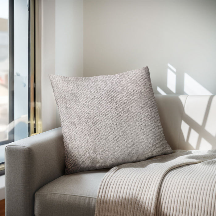 Ava - Solid Square Pillow - Light Gray - Simple Home Plus