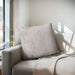 Ava - Solid Square Pillow - Light Gray - Simple Home Plus