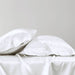 Satin - King Pillowcases (Set of 2) - White - Simple Home Plus