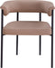 Malin - Faux Leather Dining Chair (Set of 2) - Tan - Simple Home Plus