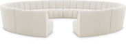 Infinity - 12 Piece Boucle Modular Sectional - Simple Home Plus
