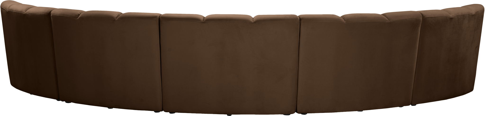 Infinity - 5 Piece Velvet Modular Sectional - Simple Home Plus