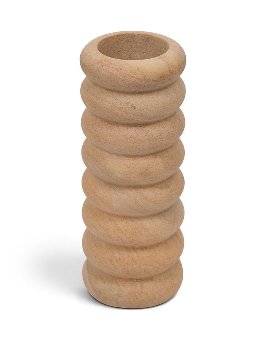 Rousse - Sandstone Vase - Sand