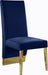 Porsha - Dining Chair with Gold Legs(Set of 2) - Simple Home Plus