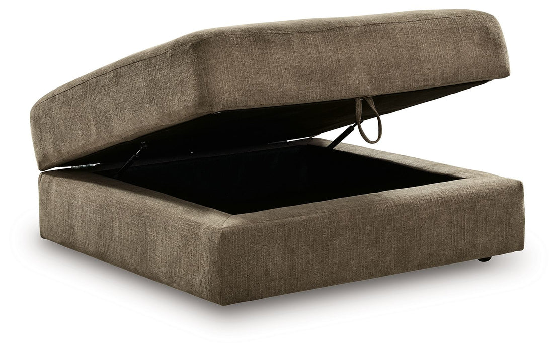 Camellia-Court - Ottoman With Storage - Coffee - Simple Home Plus