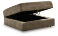 Camellia-Court - Ottoman With Storage - Coffee - Simple Home Plus