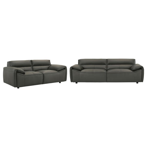 Buxton - Leather Upholstered Sofa Set - Simple Home Plus