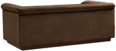 Cascade - Velvet Loveseat - Simple Home Plus