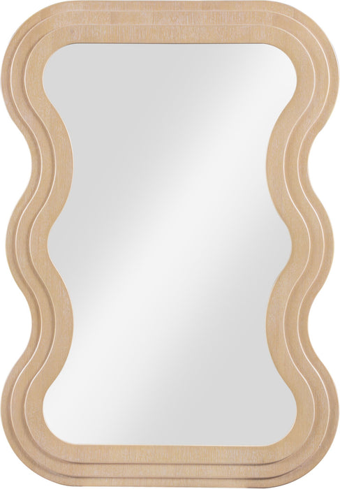Bellagio - Oak Veneer Mirror - Simple Home Plus