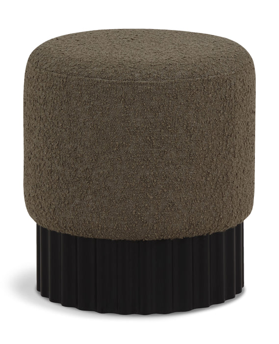 Veranda - Ottoman / Stool With Black Base - Simple Home Plus