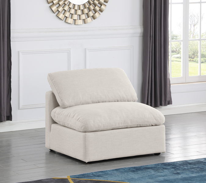 Indulge - Linen Armless Chair