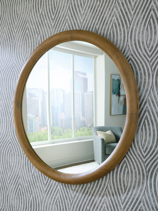 Yadiel - Brown - Accent Mirror - Simple Home Plus