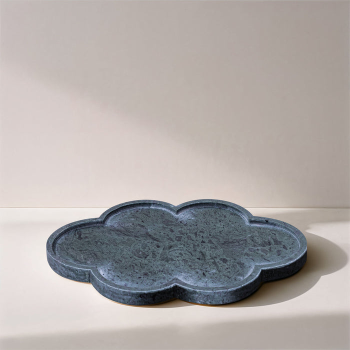 Rimini - Marble Clover Shaped Tray - Simple Home Plus