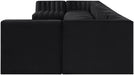 Rummi - Armless Velvet Performance Fabric Upholstered 9 Piece Modular Sectional - Simple Home Plus