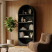 Hearth - Oak Veneer And Solid Wood Bookcase - Simple Home Plus