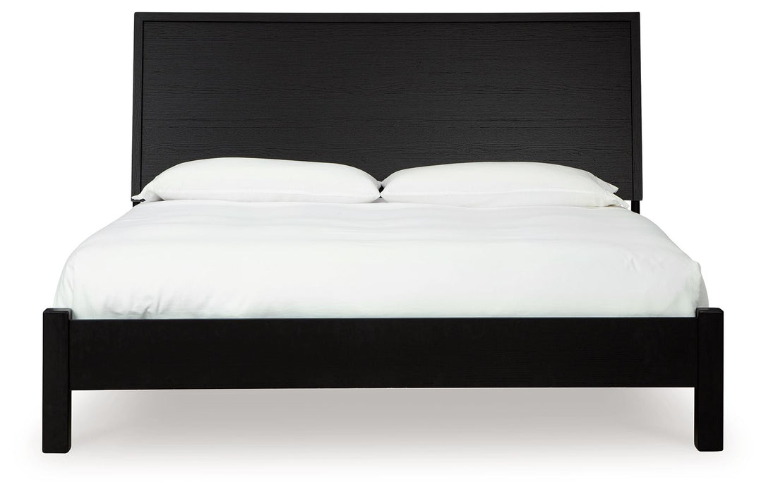 Danziar - Panel Bed With Low Footboard - Simple Home Plus