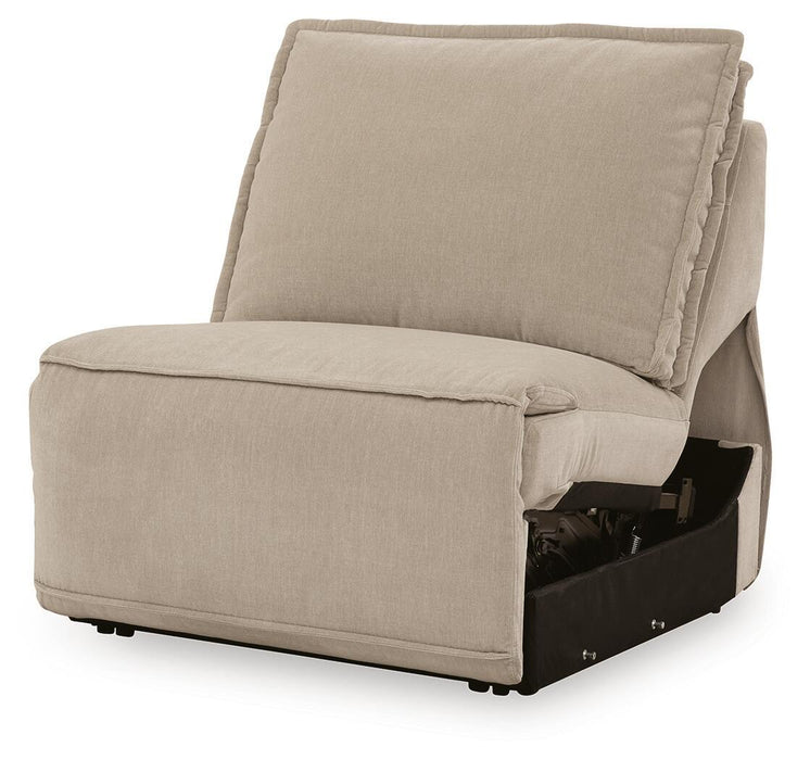 Carceri - Armless Power Recliner - Cashmere - Simple Home Plus