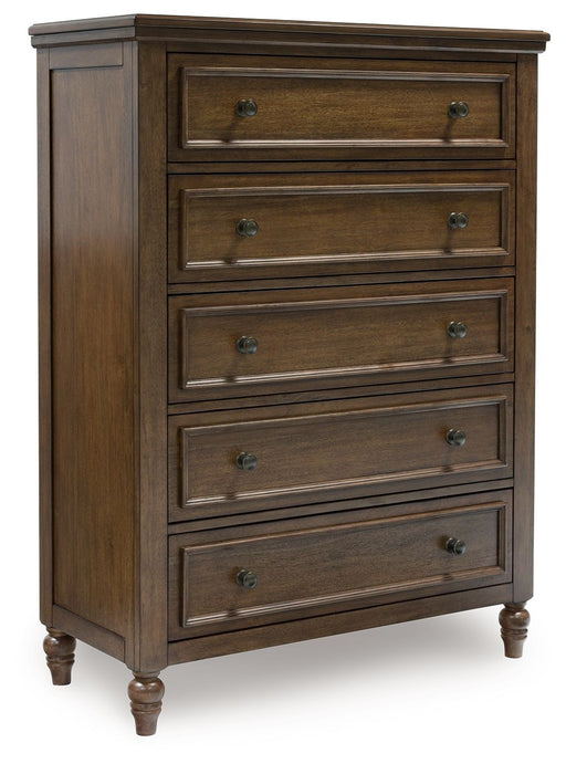 Sturlayne - Brown - Five Drawer Chest - Simple Home Plus