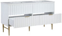 Modernist - Bathroom Vanity With Gold Legs - Simple Home Plus
