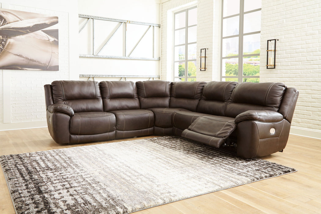 Dunleith - Power Reclining Sectional - Simple Home Plus