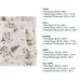 Flannel - 4 Piece California King Sheet Set - Gray Deer Toile - Simple Home Plus